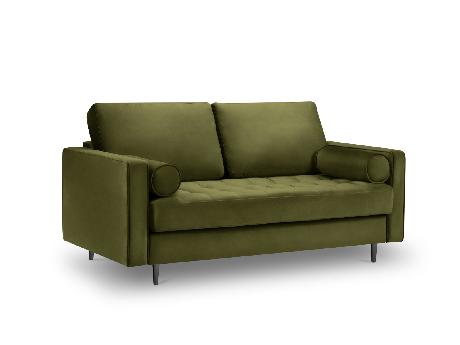 2-Sitzer Sofa Aspen in Green-Salvador präsentiert im Onlineshop von KAQTU Design AG. 2er Sofa ist von Cosmopolitan Design