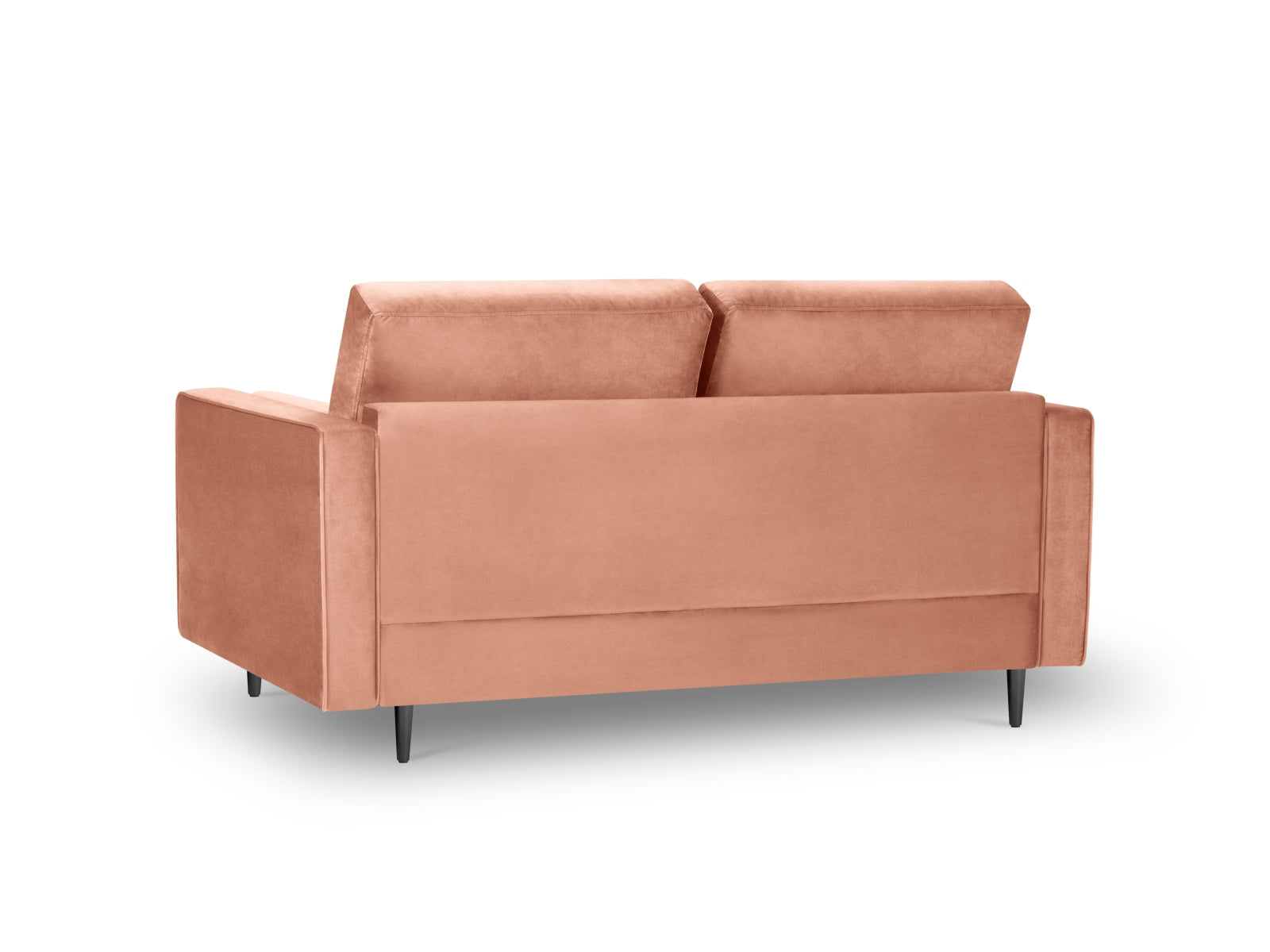 Stylisches 2-Sitzer Sofa Aspen in lebhaftem Pink, perfekt für trendbewusste Wohnräume und entspannte Stunden.
