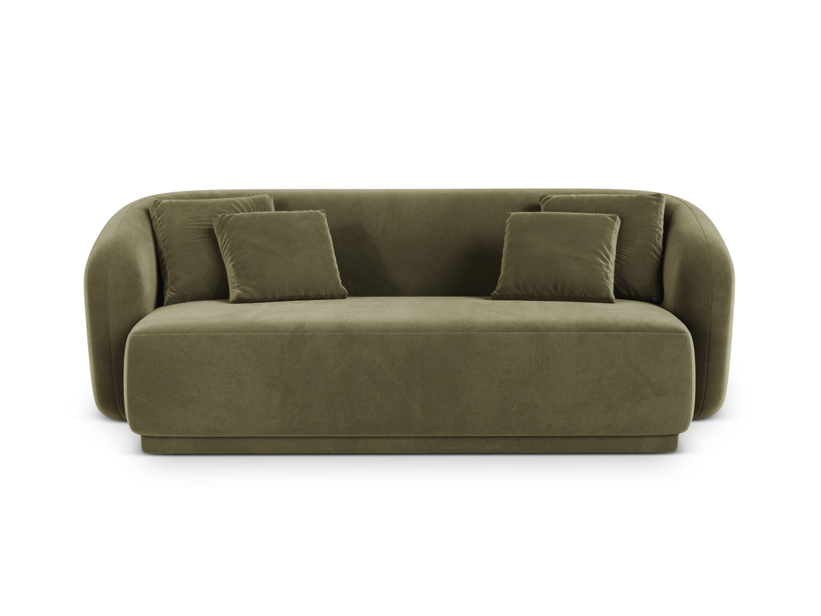 2-Sitzer Sofa Gomera in Green-Salvador präsentiert im Onlineshop von KAQTU Design AG. 2er Sofa ist von Cosmopolitan Design
