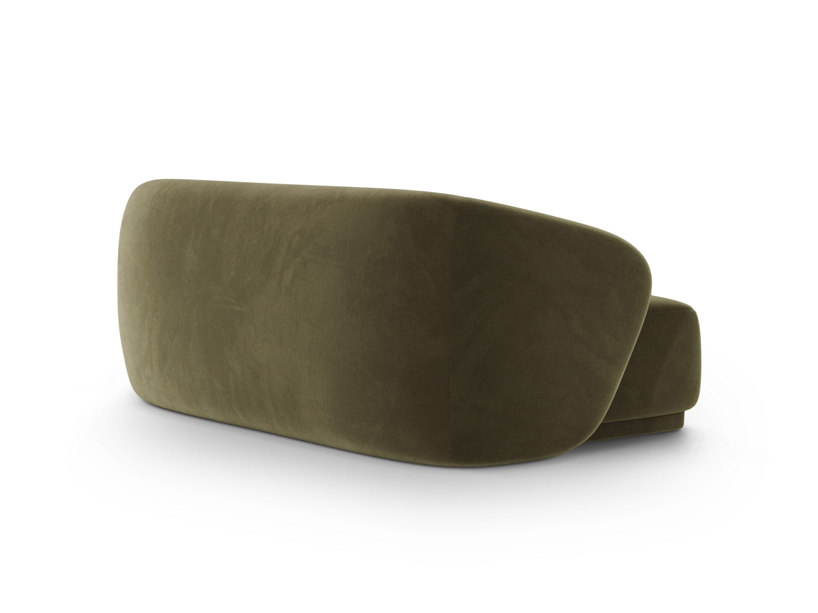 Elegantes 2-Sitzer Sofa Gomera in trendigem Grünton, ideal für einladende Wohnräume und entspannte Stunden mit Freunden.