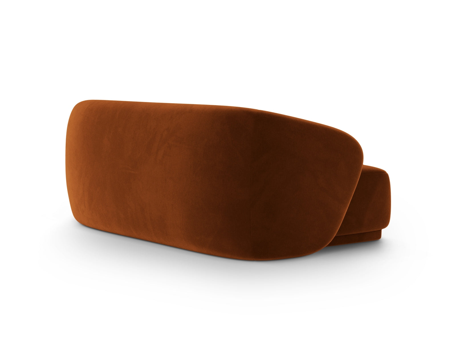 Elegantes 2-Sitzer Sofa Gomera in warmem Terracotta, ideal für entspannte Stunden und stilvolle Einrichtungsideen.