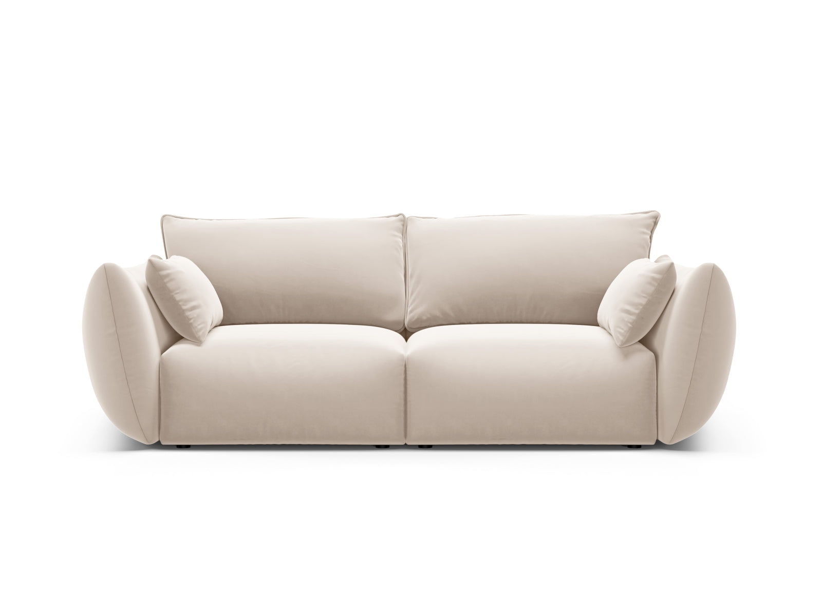 2-Sitzer Sofa Matera in Beige-Salvador präsentiert im Onlineshop von KAQTU Design AG. 2er Sofa ist von Cosmopolitan Design