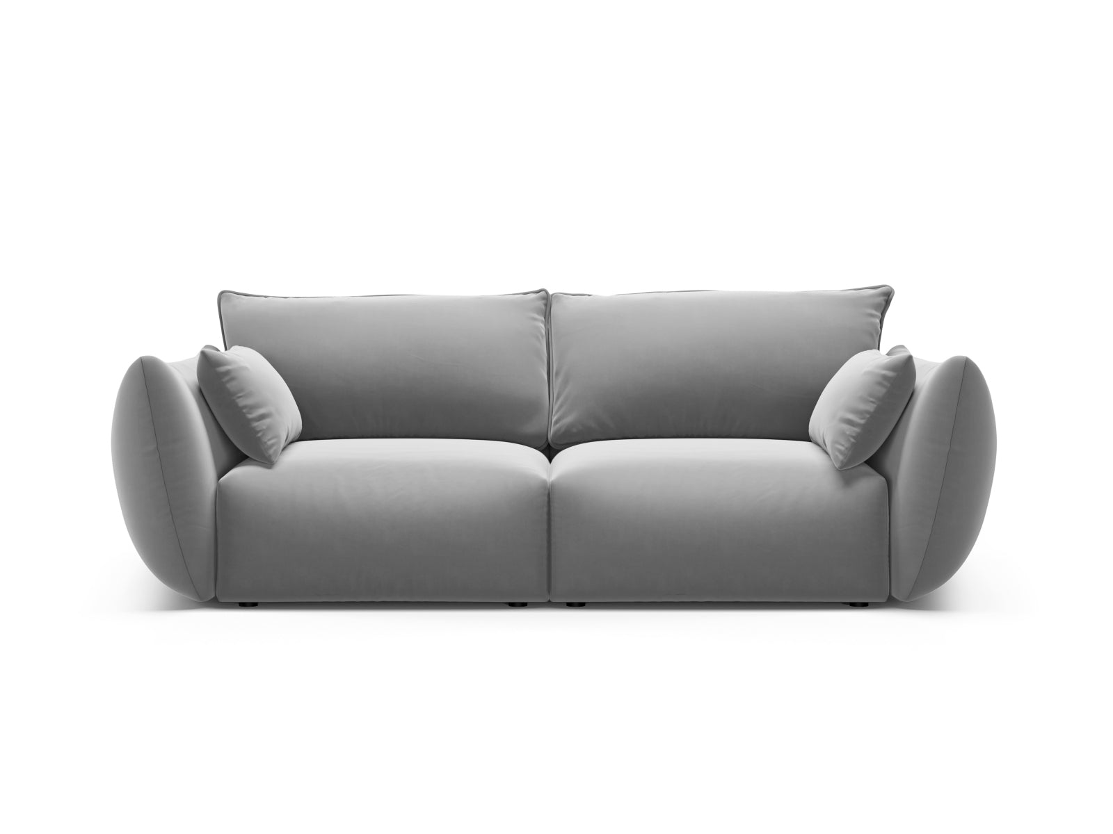 2-Sitzer Sofa Matera in Grey-Salvador präsentiert im Onlineshop von KAQTU Design AG. 2er Sofa ist von Cosmopolitan Design