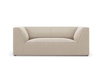 Siena Samt Sofa 2 Sitzplätze 92cm