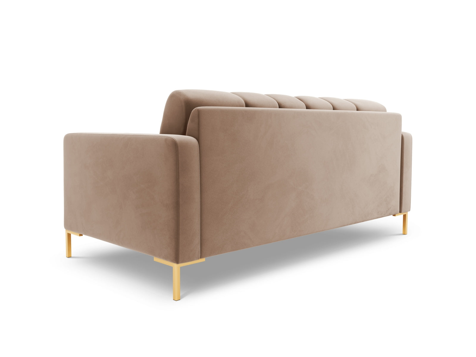 Stylisches 2-Sitzer Sofa Bali in sanftem Beige, perfekt für entspannte Stunden und ein zeitgemäßes Zuhause.