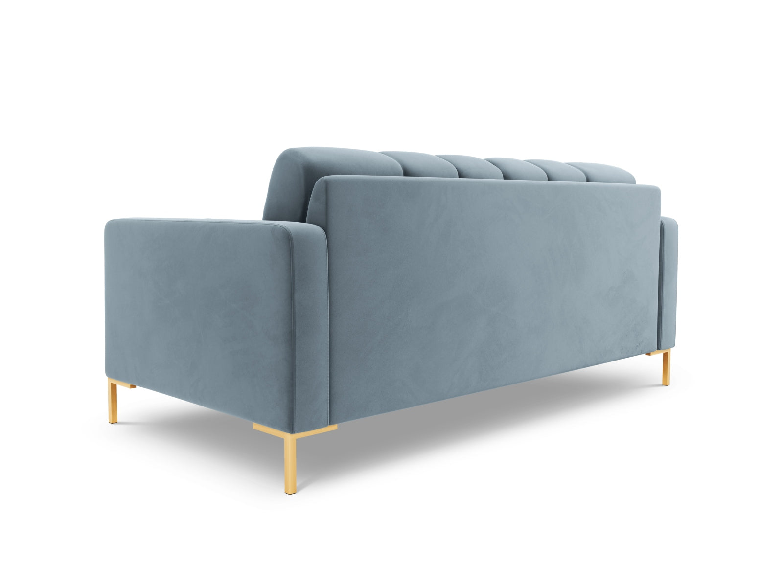 Elegantes 2-Sitzer Sofa Bali in sanftem Hellblau, ideal für stilvolle Wohnräume. Hochwertige Materialien und modernes Design von Cosmopolitan Design.