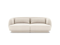 Tulum Velour 2-Seater Sofa, 90 cm