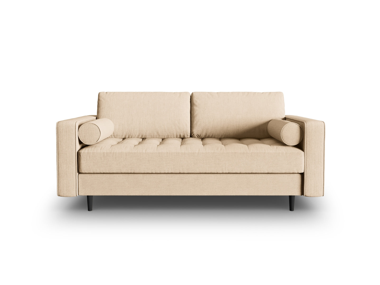 2-Sitzer Sofa Aspen in Beige-Melva präsentiert im Onlineshop von KAQTU Design AG. 2er Sofa ist von Cosmopolitan Design
