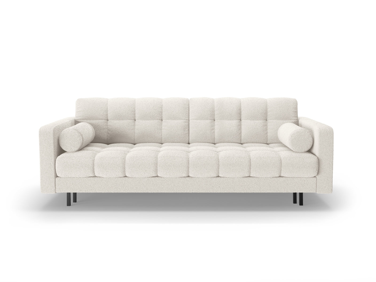 3-Sitzer Sofa Bali mit Schlaffunktion und Stauraum in White-Baloo präsentiert im Onlineshop von KAQTU Design AG. Bettsofa ist von Cosmopolitan Design