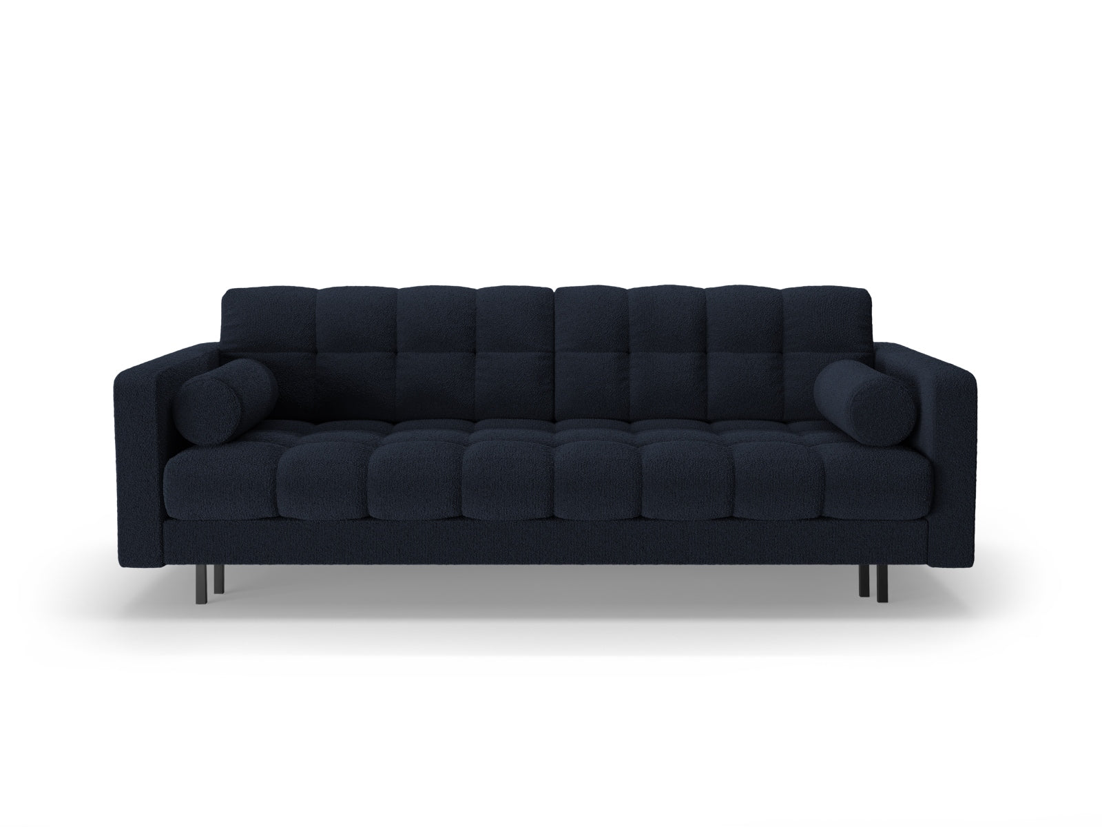 3-Sitzer Sofa Bali mit Schlaffunktion und Stauraum in Dark Blue-Baloo präsentiert im Onlineshop von KAQTU Design AG. Bettsofa ist von Cosmopolitan Design