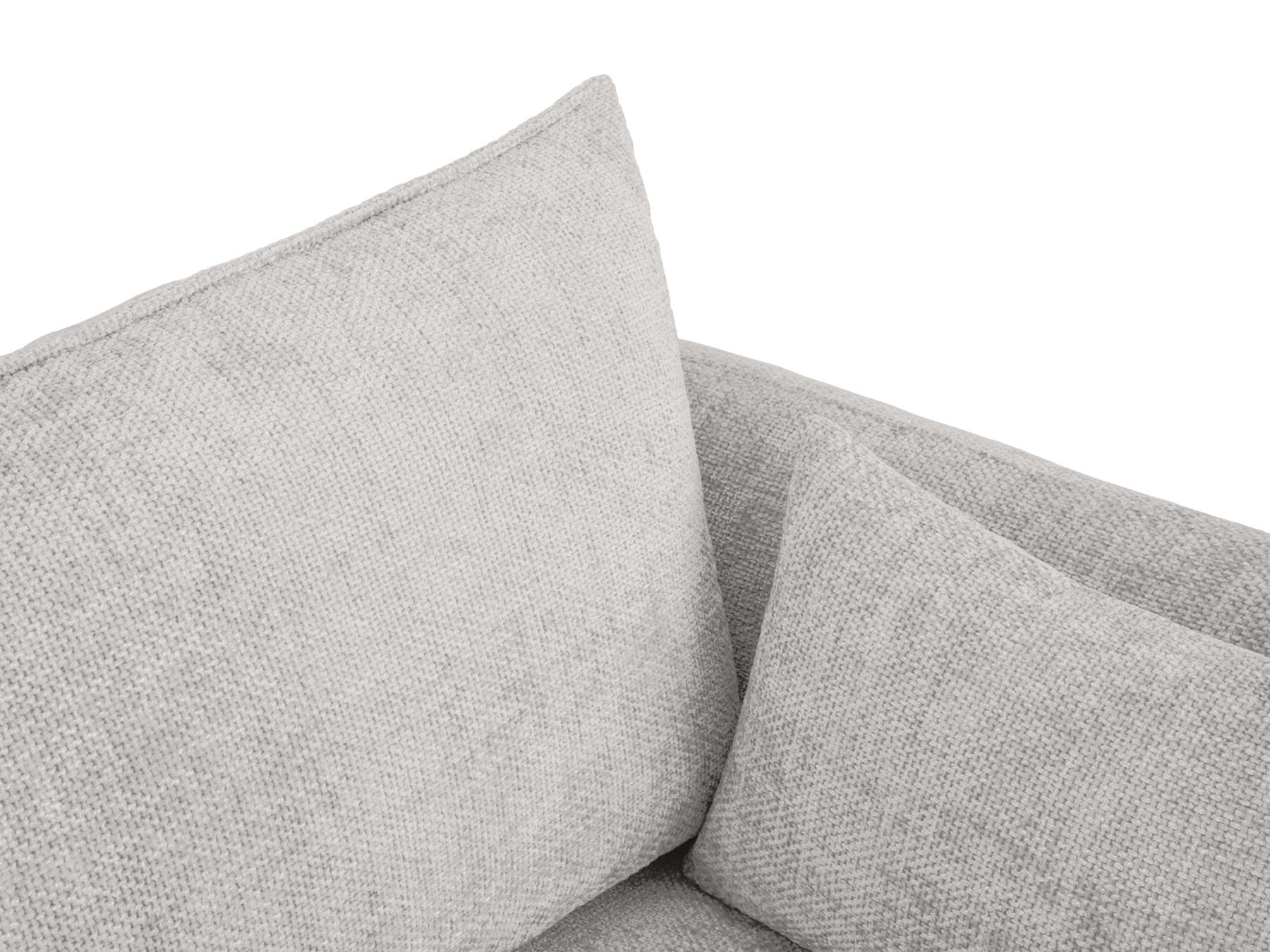 Elegantes 3-Sitzer Sofa Matera in Grau, ideal als Schlafsofa mit praktischem Stauraum für zusätzlichen Komfort und Funktionalität.