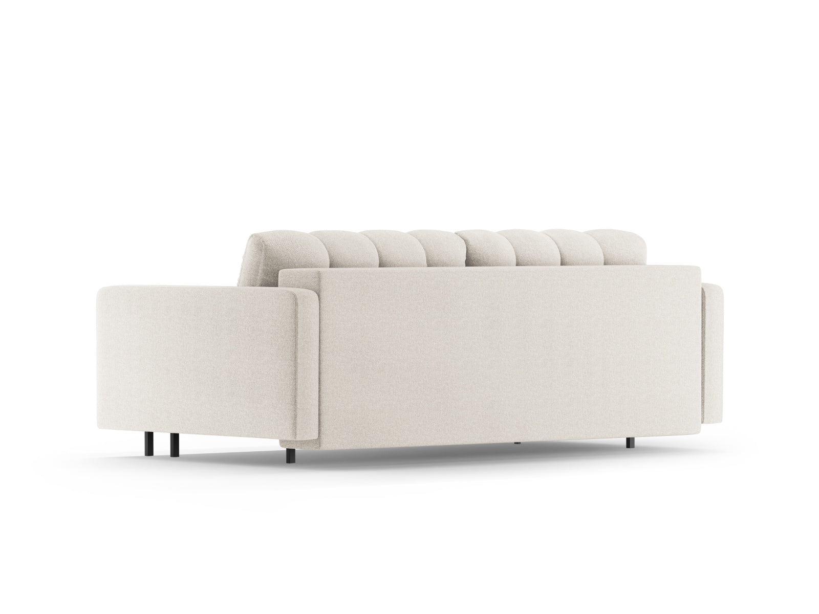 3-Sitzer Sofa Bali mit Schlaffunktion und Stauraum in Light Beige-Neve präsentiert im Onlineshop von KAQTU Design AG. Bettsofa ist von Cosmopolitan Design