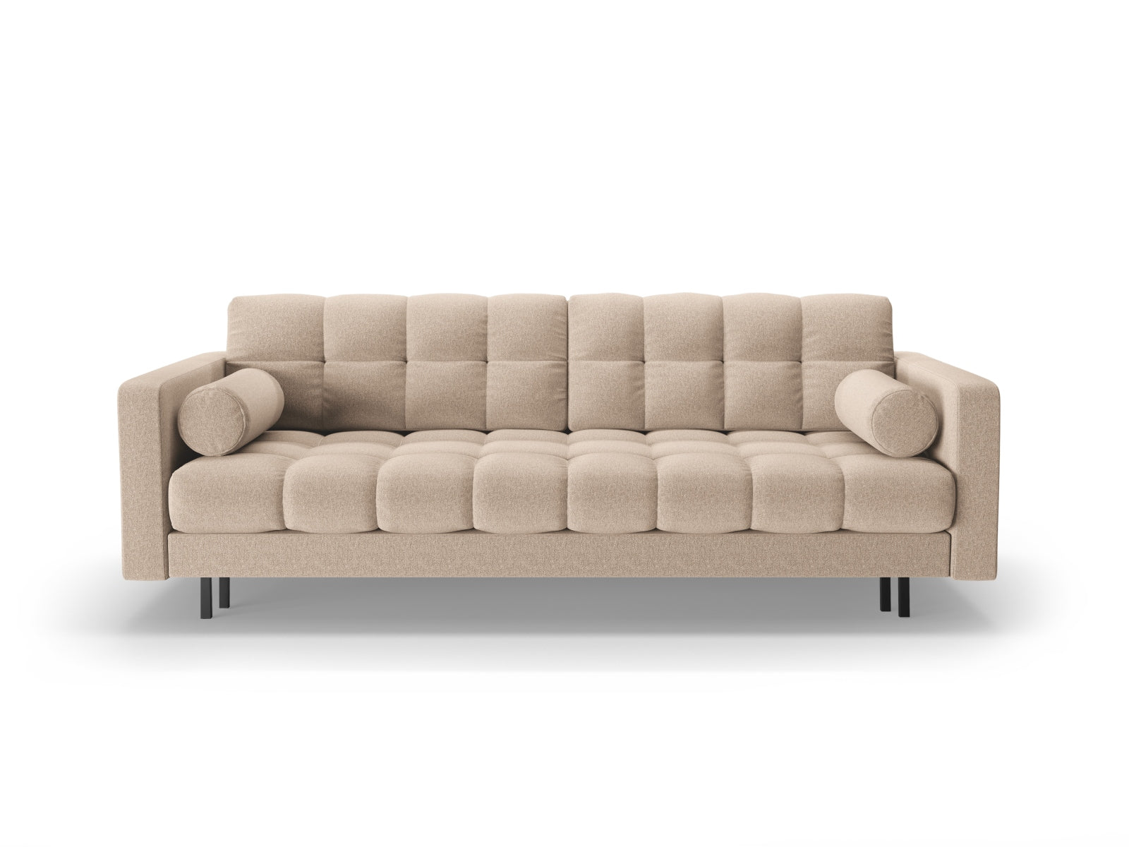 3-Sitzer Sofa Bali mit Schlaffunktion und Stauraum in Beige-Neve präsentiert im Onlineshop von KAQTU Design AG. Bettsofa ist von Cosmopolitan Design