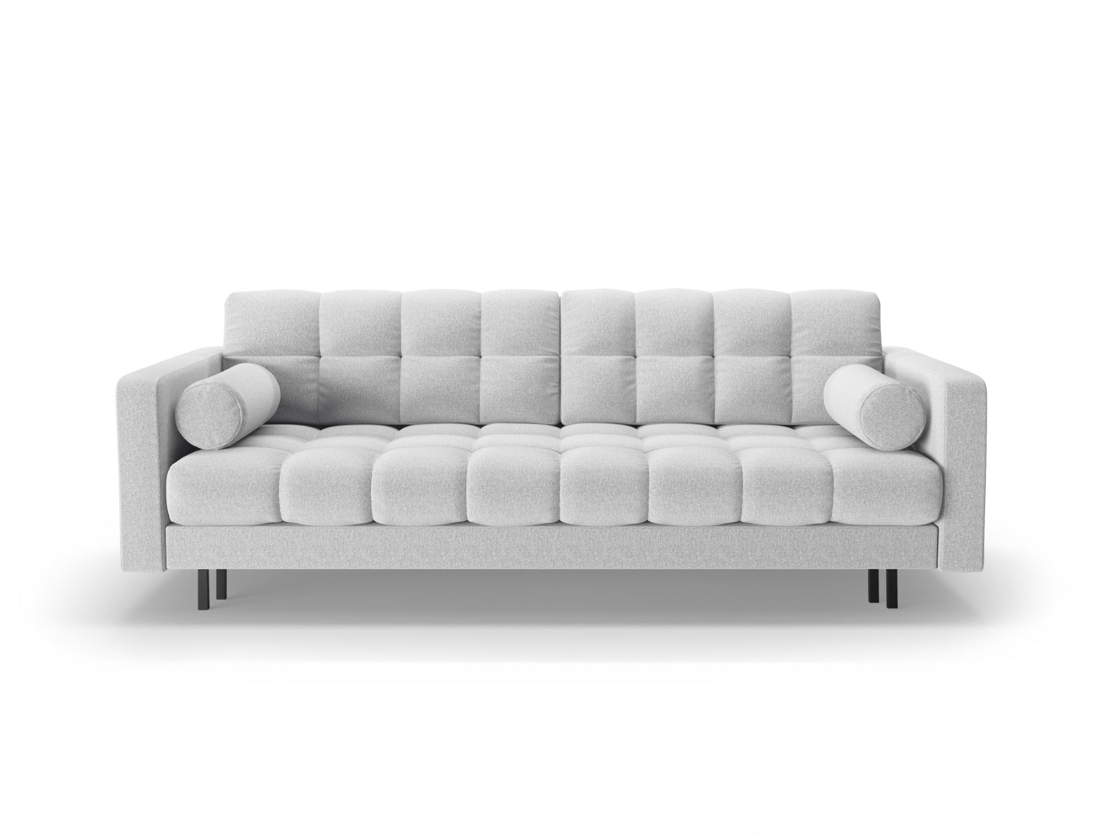 3-Sitzer Sofa Bali mit Schlaffunktion und Stauraum in Light Grey-Neve präsentiert im Onlineshop von KAQTU Design AG. Bettsofa ist von Cosmopolitan Design