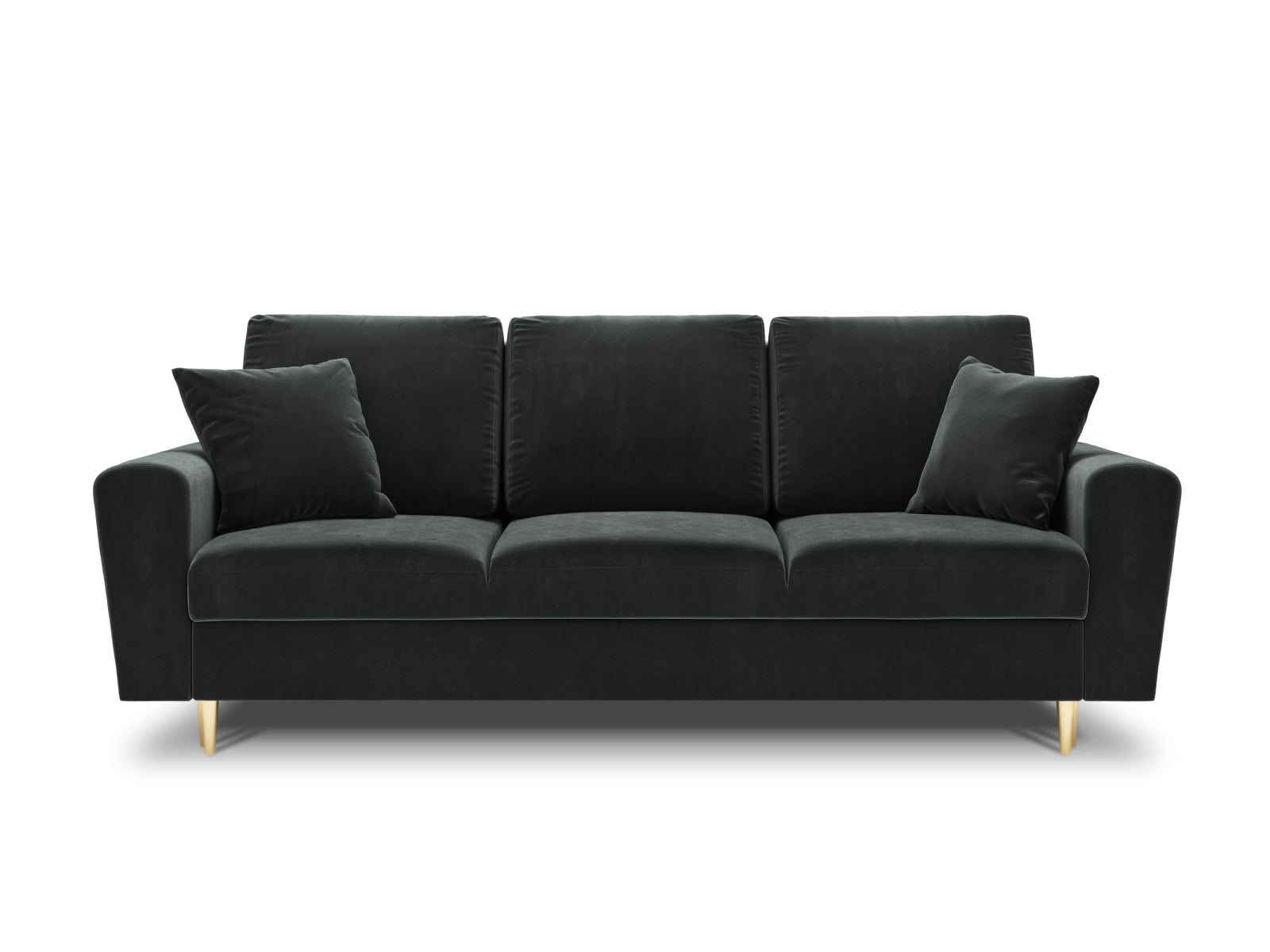 Entdecken Sie das elegante Kyoto Velour Sofa mit Schlaffunktion und Stauraum – der perfekte 3-Sitzer für stilvolle Wohnräume.