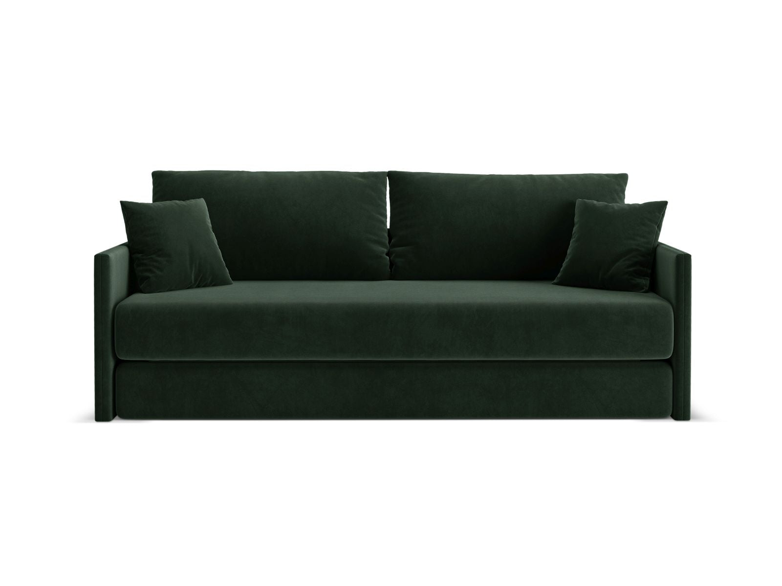 3-Sitzer Sofa mit Schlaffunktion Shannon in Bottle Green-Salvador präsentiert im Onlineshop von KAQTU Design AG. Bettsofa ist von Cosmopolitan Design