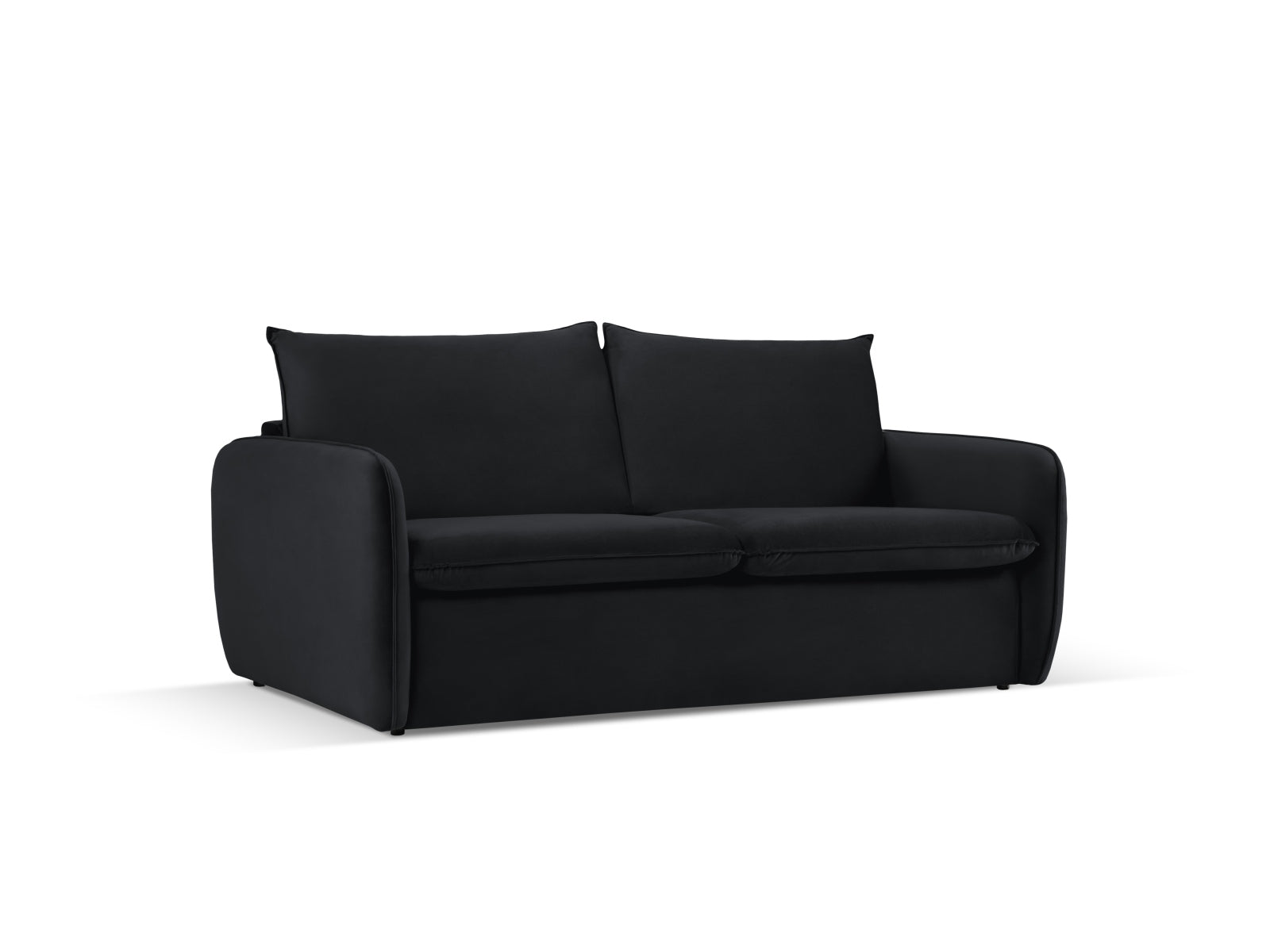 Entdecken Sie das elegante Vienna Velour Sofa mit Schlaffunktion von Cosmopolitan Design – der perfekte 3-Sitzer für stilvolle Wohnräume.