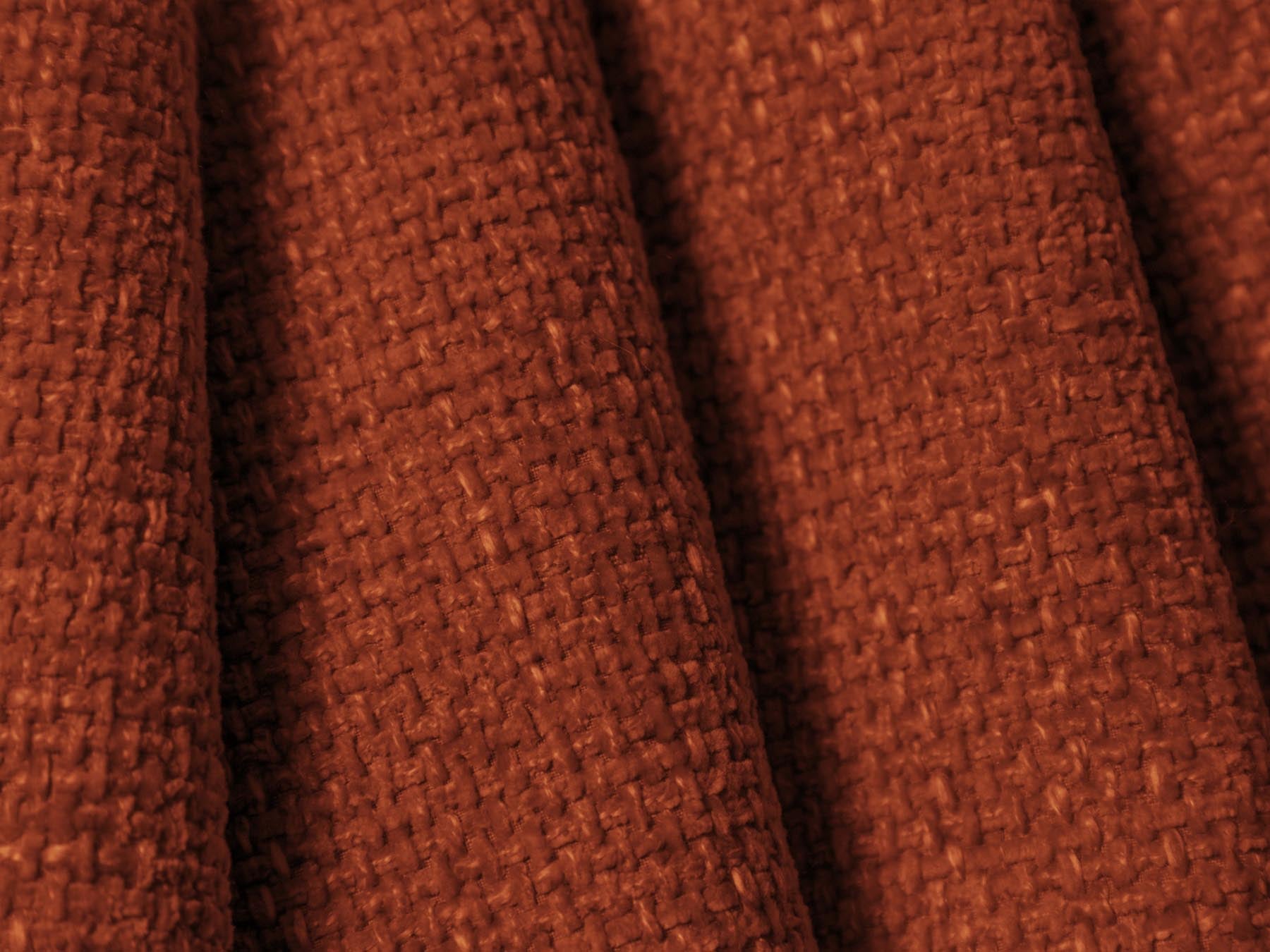 Stilvolles 4-Sitzer Sofa links Matera in sanftem Terracotta, perfekt für moderne und gemütliche Wohnambiente.
