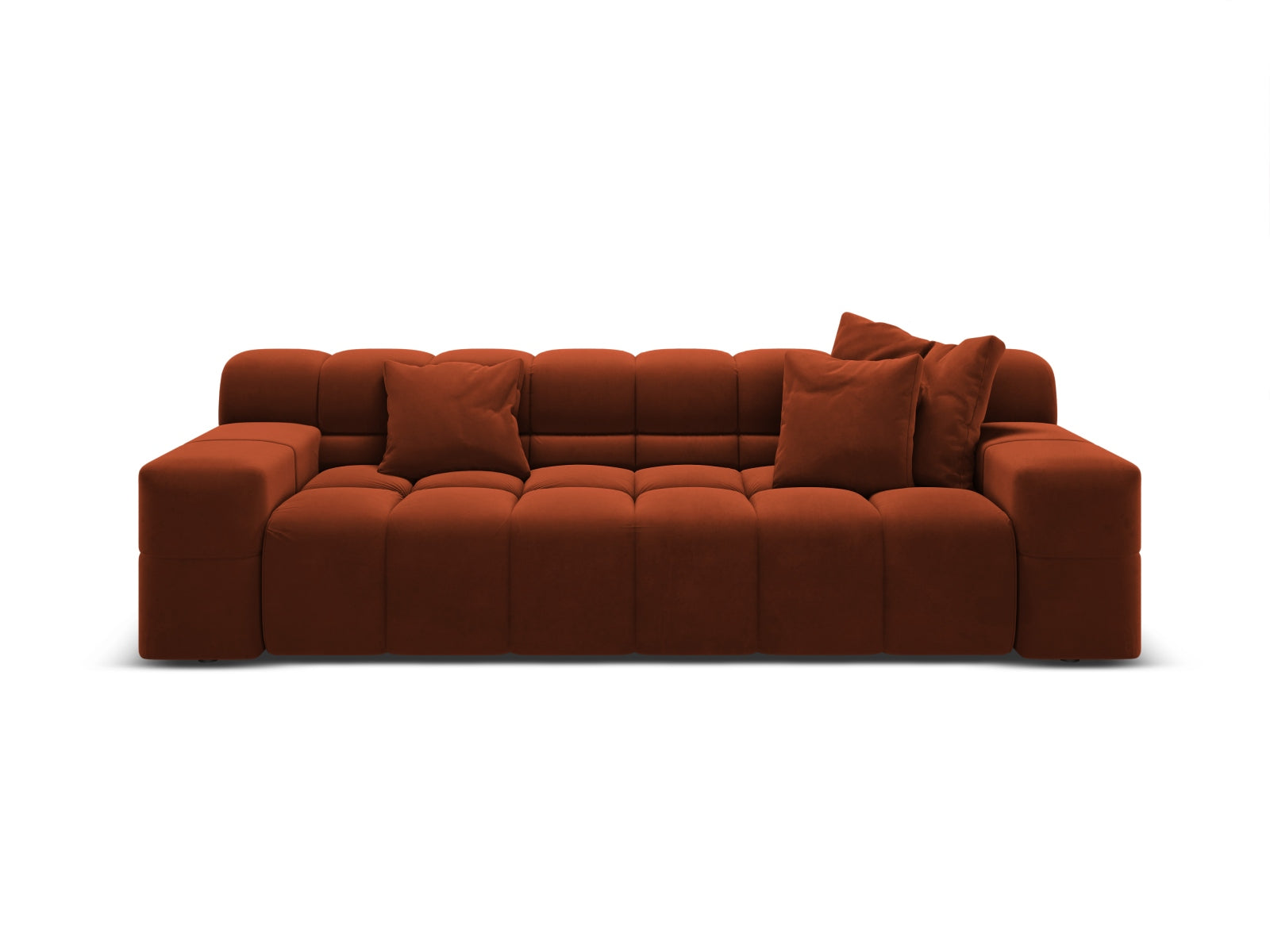 3-Sitzer Sofa Hawaii in Auburn-Magic Velvet präsentiert im Onlineshop von KAQTU Design AG. 3er Sofa ist von Cosmopolitan Design