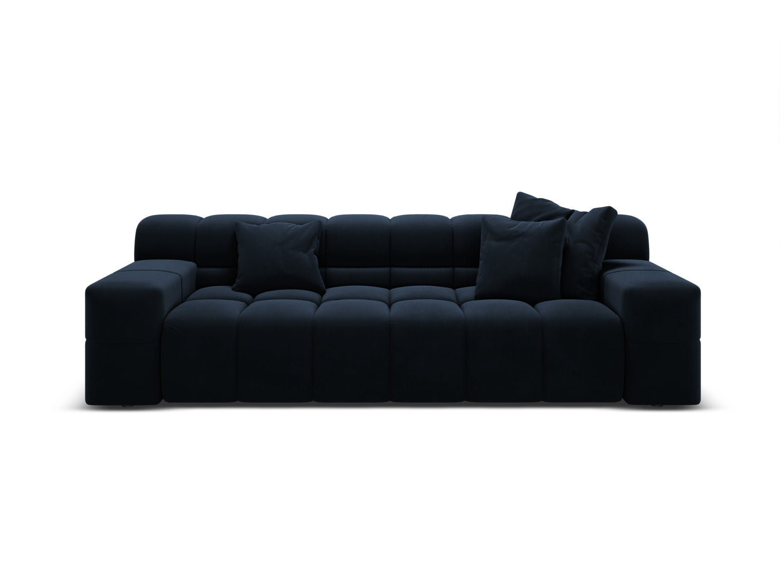 3-Sitzer Sofa Hawaii in Navy Blue-Magic Velvet präsentiert im Onlineshop von KAQTU Design AG. 3er Sofa ist von Cosmopolitan Design