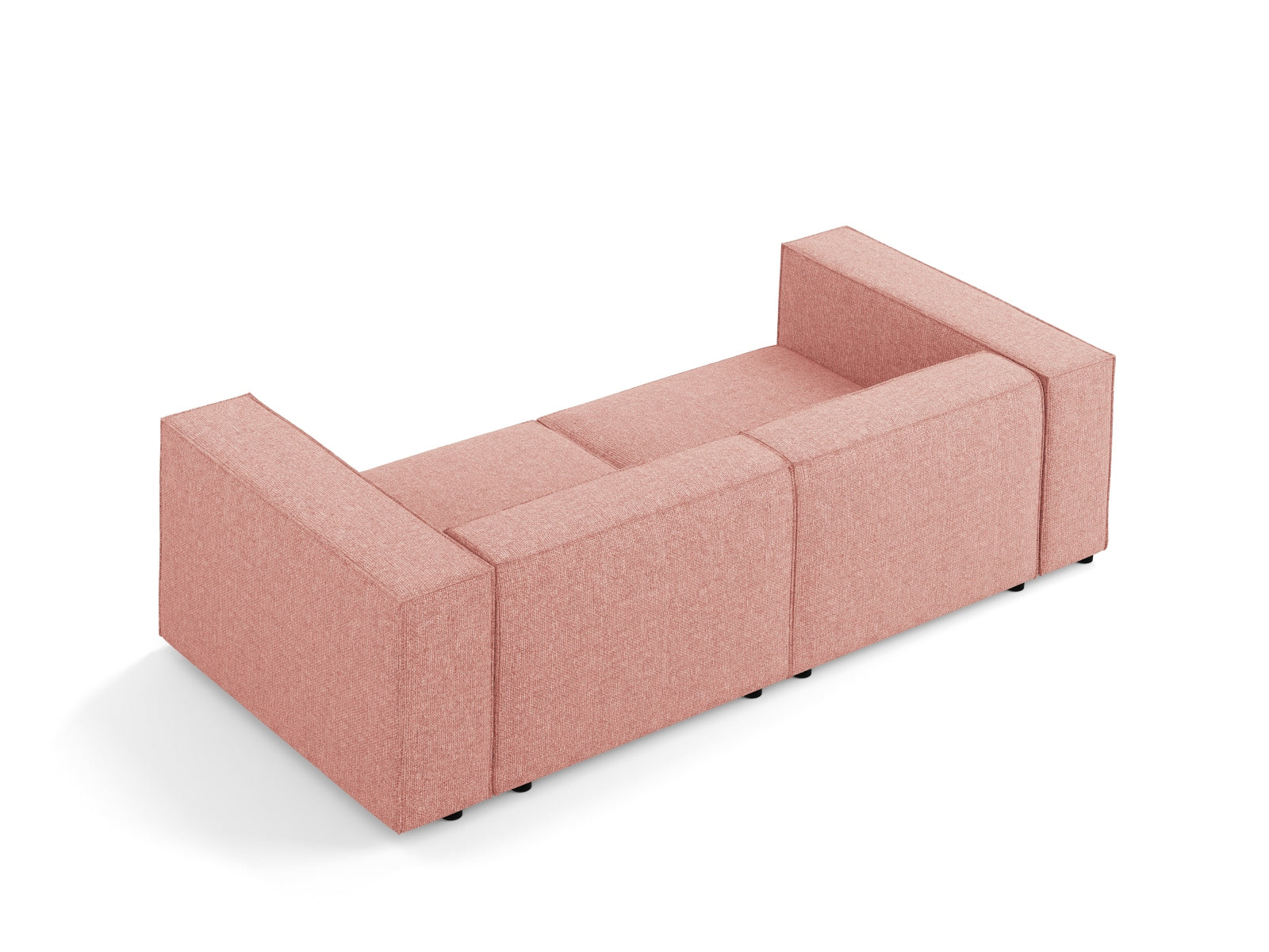 Arendal Sofa 3 Sitzer in Pink präsentiert im Onlineshop von KAQTU Design AG. 3er Sofa ist von Cosmopolitan Design