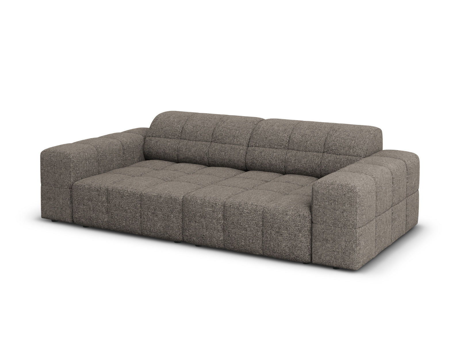 Modernes 3-Sitzer Sofa Chicago in Grau, 102 cm, von Cosmopolitan Design – perfektes Möbelstück für zeitgemäße Wohnkonzepte.