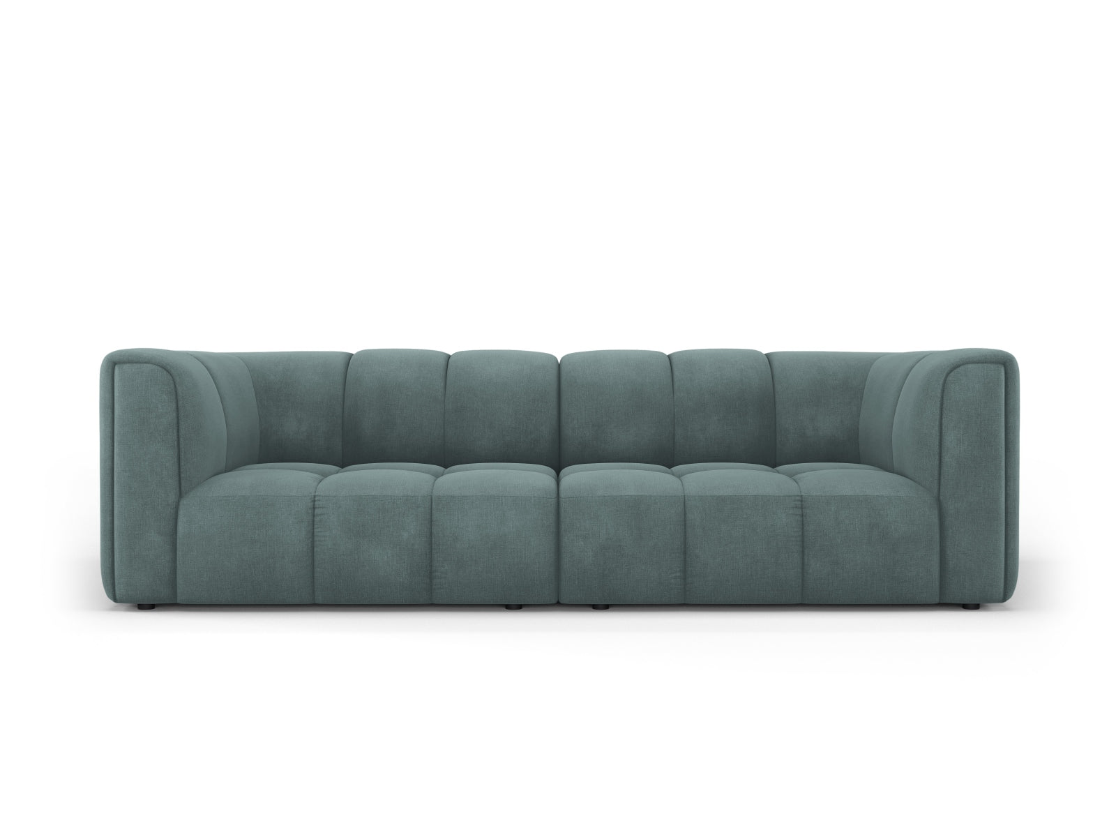 3-Sitzer Modular Sofa Moritz in Sea Green-Rebel präsentiert im Onlineshop von KAQTU Design AG. 3er Sofa ist von Cosmopolitan Design
