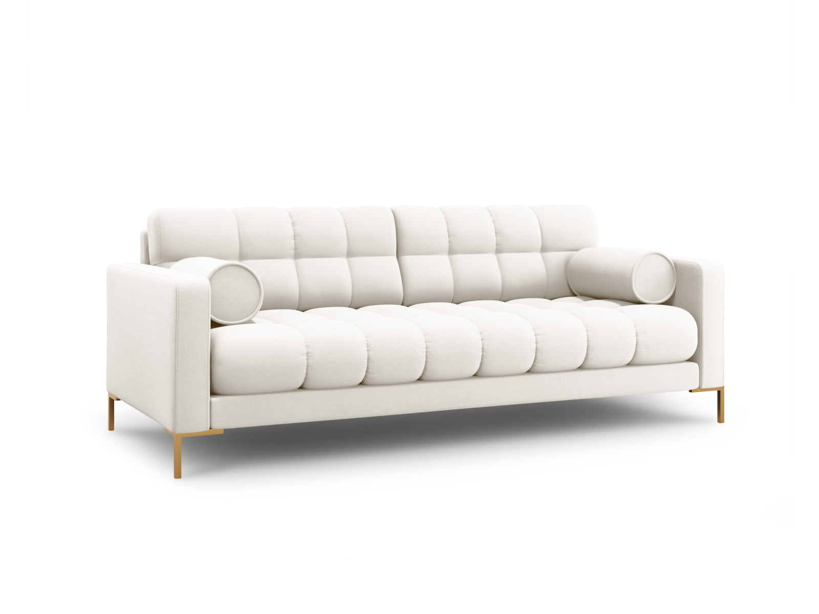 Elegantes 3-Sitzer Sofa Bali in sanftem Light Beige-Neve, ideal für stilvolle Wohnräume, präsentiert von Cosmopolitan Design.