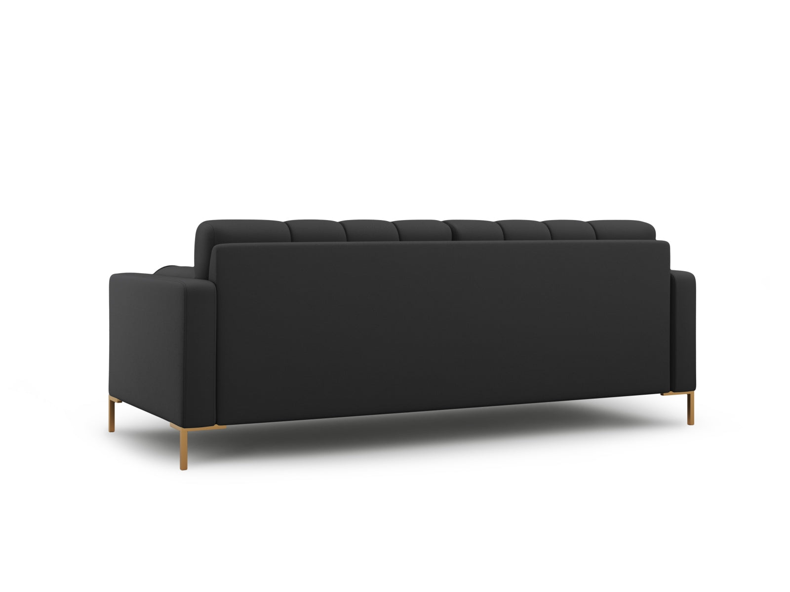 Elegantes 3-Sitzer Sofa Bali in dunklem Grau, ideal für stilvolle Wohnräume, bietet Komfort und modernes Design von Cosmopolitan Design.