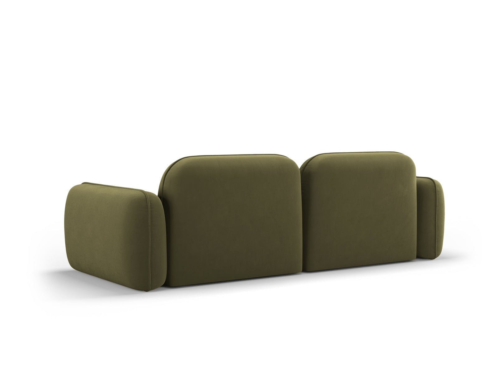 Sydney Velour Modular Sofa 3 Sitzer in Light Green präsentiert im Onlineshop von KAQTU Design AG. 3er Sofa ist von Cosmopolitan Design