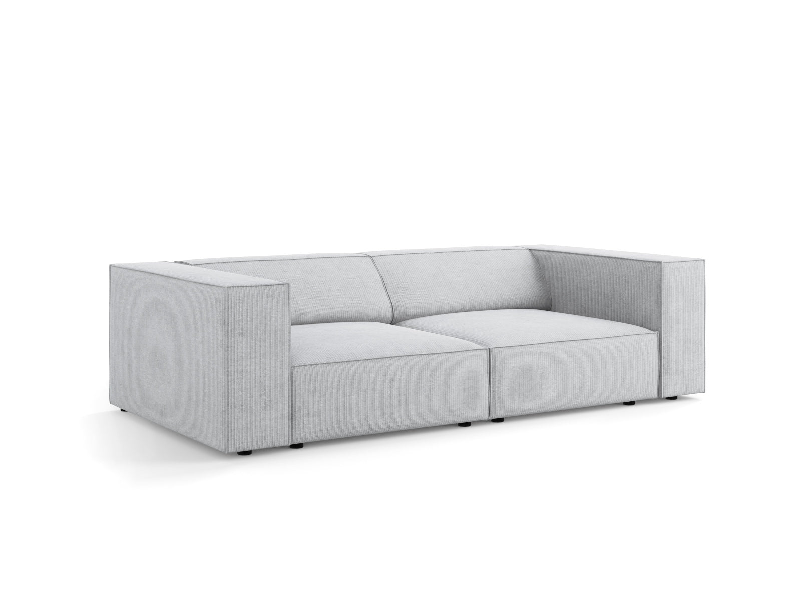 Arendal Sofa 3 Sitzer in Light Grey präsentiert im Onlineshop von KAQTU Design AG. 3er Sofa ist von Cosmopolitan Design