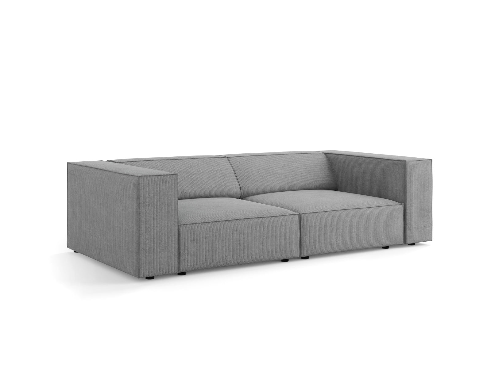 Arendal Sofa 3 Sitzer in Dark Grey präsentiert im Onlineshop von KAQTU Design AG. 3er Sofa ist von Cosmopolitan Design