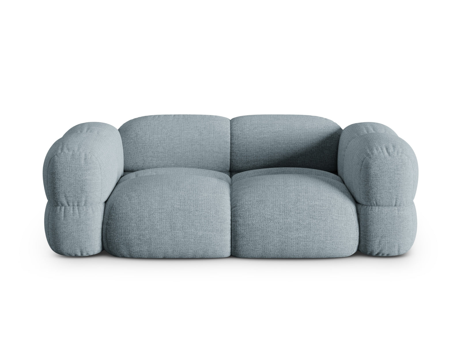 Loretto Sofa 3 Sitzer 100cm in Pastel Blue präsentiert im Onlineshop von KAQTU Design AG. 3er Sofa ist von Cosmopolitan Design