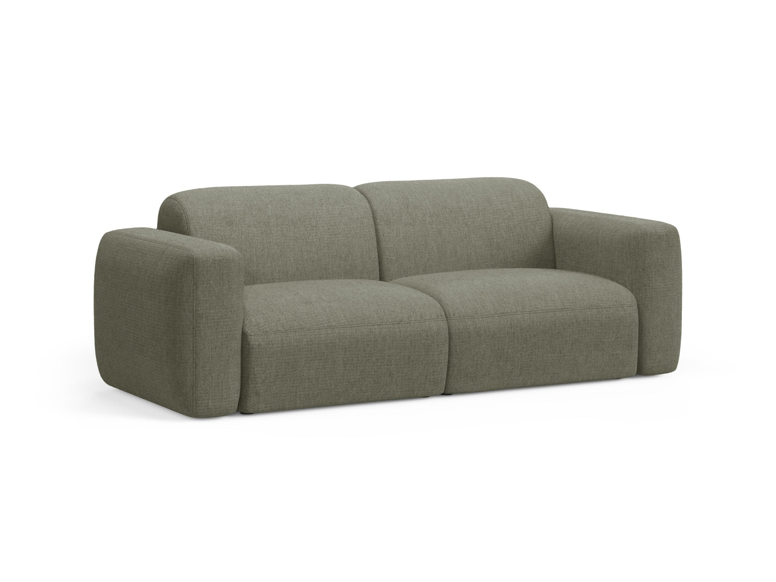 Strino Modular Sofa 3 Sitzer in Dark Olive Green präsentiert im Onlineshop von KAQTU Design AG. 3er Sofa ist von Cosmopolitan Design