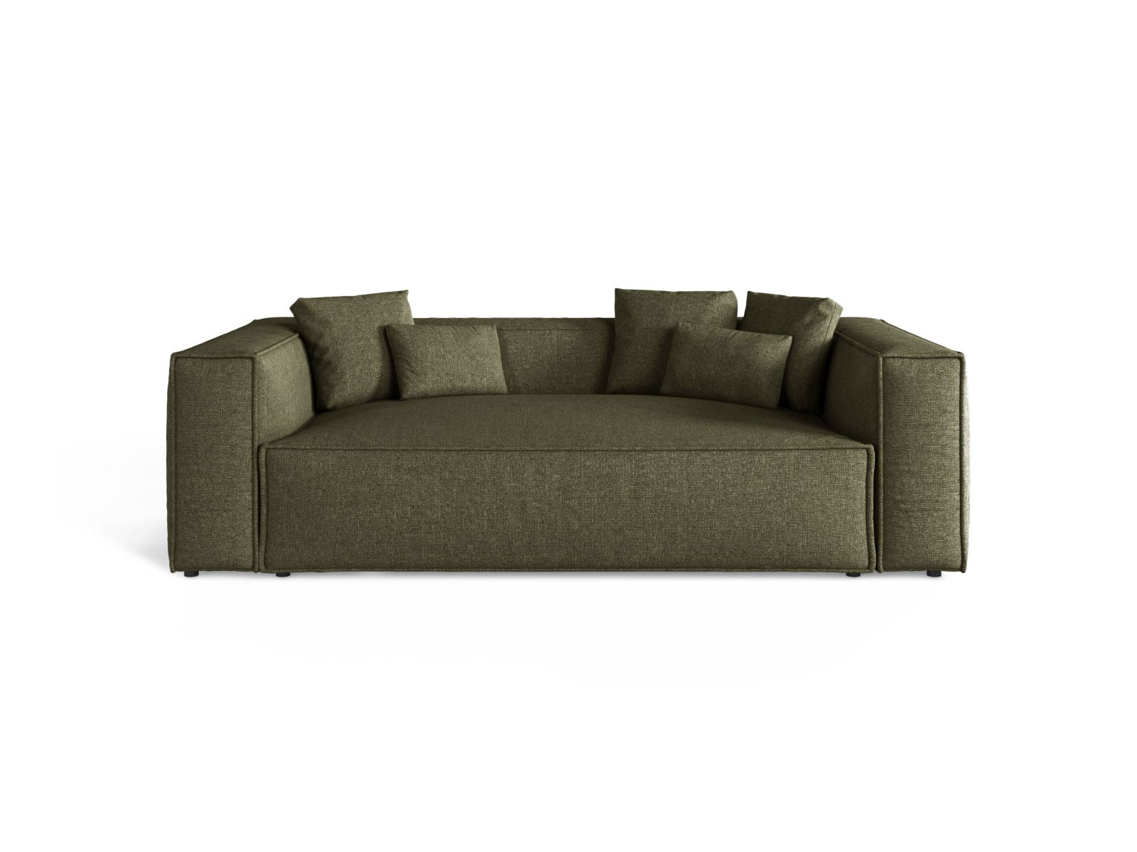3-Sitzer Sofa Aveiro in Green-Eden präsentiert im Onlineshop von KAQTU Design AG. 3er Sofa ist von Cosmopolitan Design