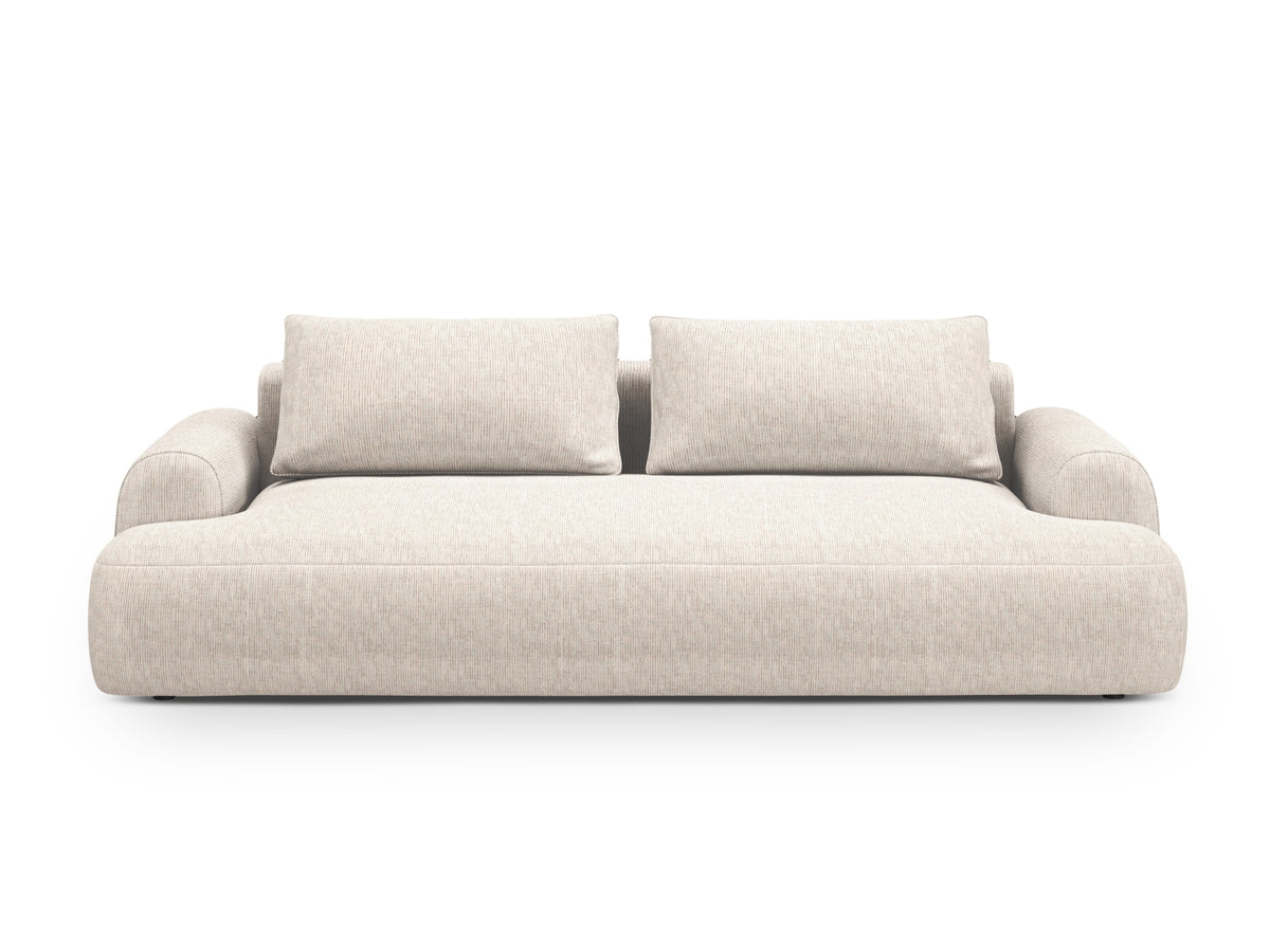 3-Sitzer Sofa Calma in Light Beige-Baltimore präsentiert im Onlineshop von KAQTU Design AG. 3er Sofa ist von Cosmopolitan Design