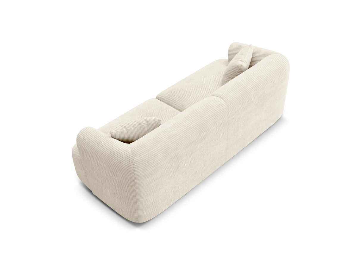 3-Sitzer Modular Sofa Campi in Ivory-Lincoln D präsentiert im Onlineshop von KAQTU Design AG. 3er Sofa ist von Cosmopolitan Design
