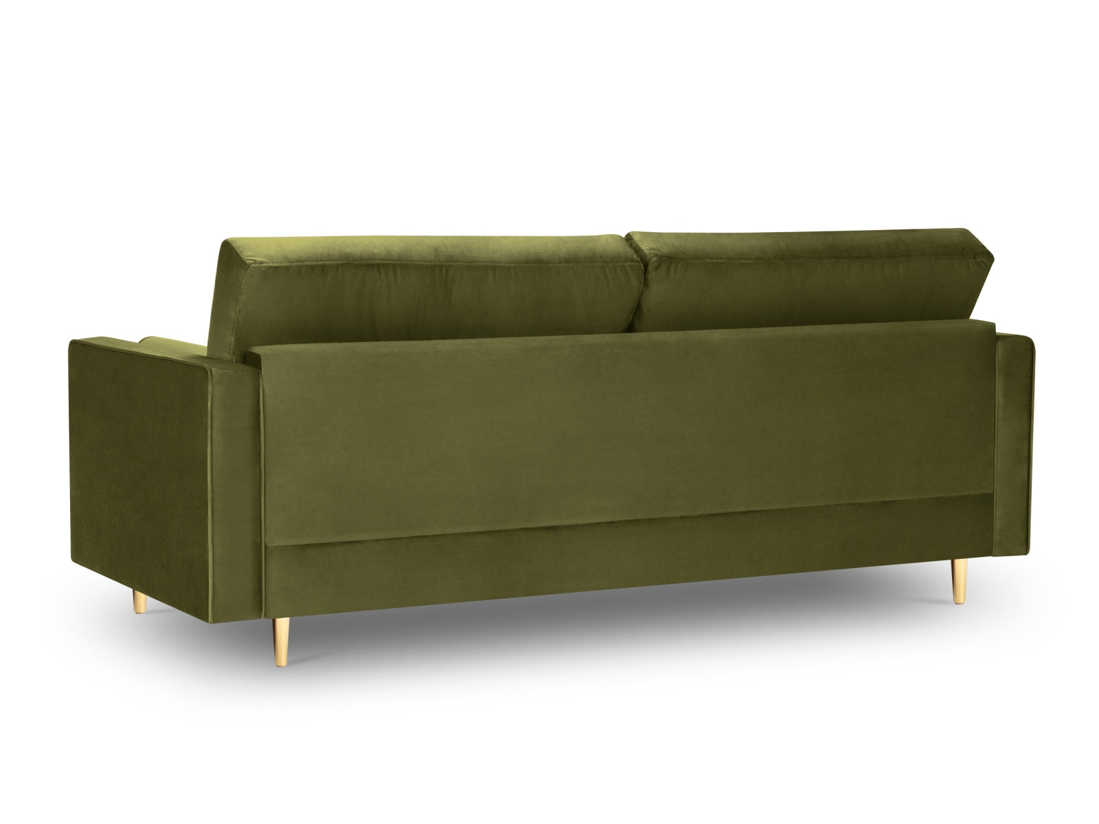 Elegantes 3-Sitzer Sofa Aspen in stilvollem Grünton, ideal für moderne Wohnräume und geschaffen von Cosmopolitan Design.