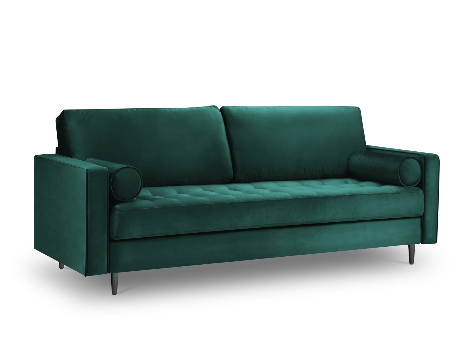 3-Sitzer Sofa Aspen in Petrol-Salvador präsentiert im Onlineshop von KAQTU Design AG. 3er Sofa ist von Cosmopolitan Design