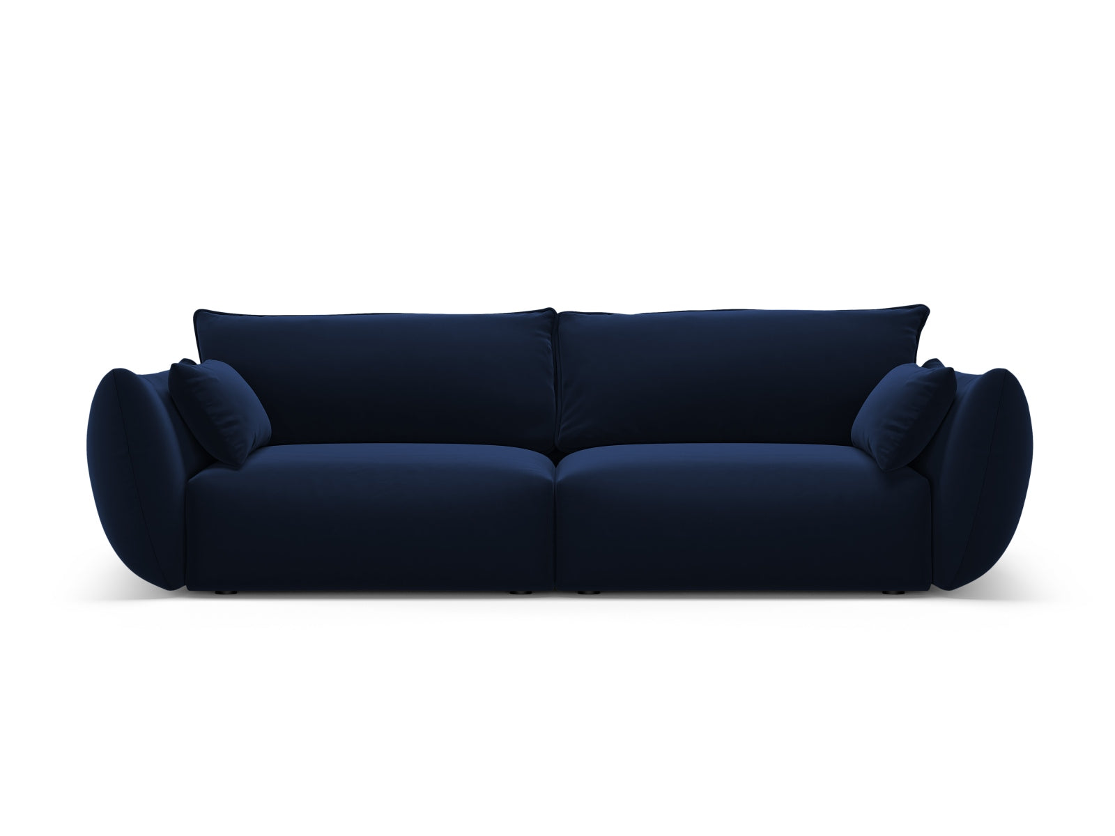 3-Sitzer Sofa Matera in Royal Blue-Salvador präsentiert im Onlineshop von KAQTU Design AG. 3er Sofa ist von Cosmopolitan Design