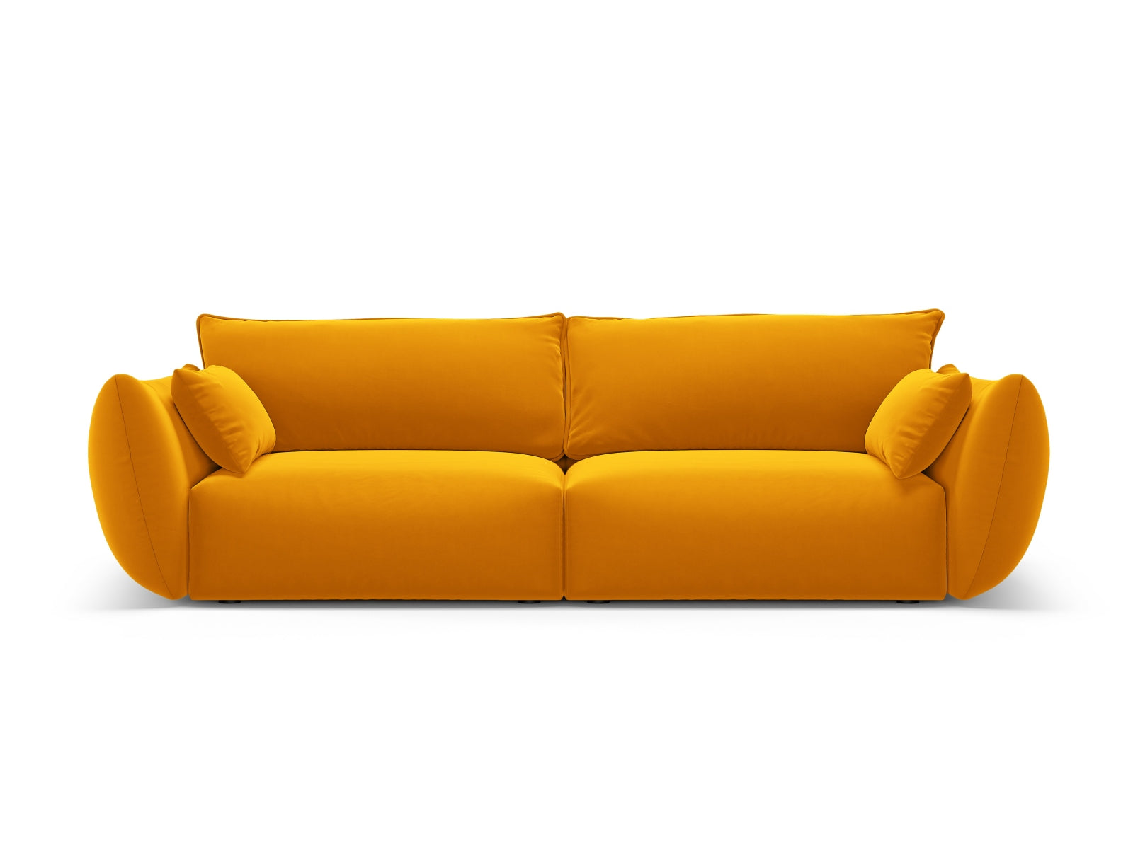 3-Sitzer Sofa Matera in Yellow-Salvador präsentiert im Onlineshop von KAQTU Design AG. 3er Sofa ist von Cosmopolitan Design