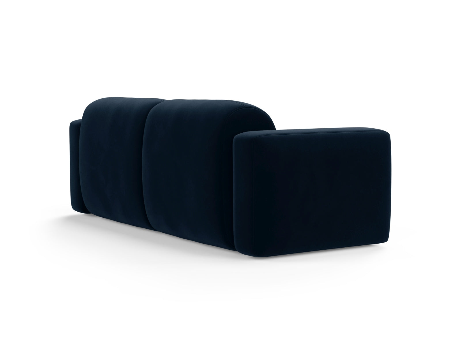 Strino Velour Modular Sofa 3 Sitzer in Royal Blue präsentiert im Onlineshop von KAQTU Design AG. 3er Sofa ist von Cosmopolitan Design