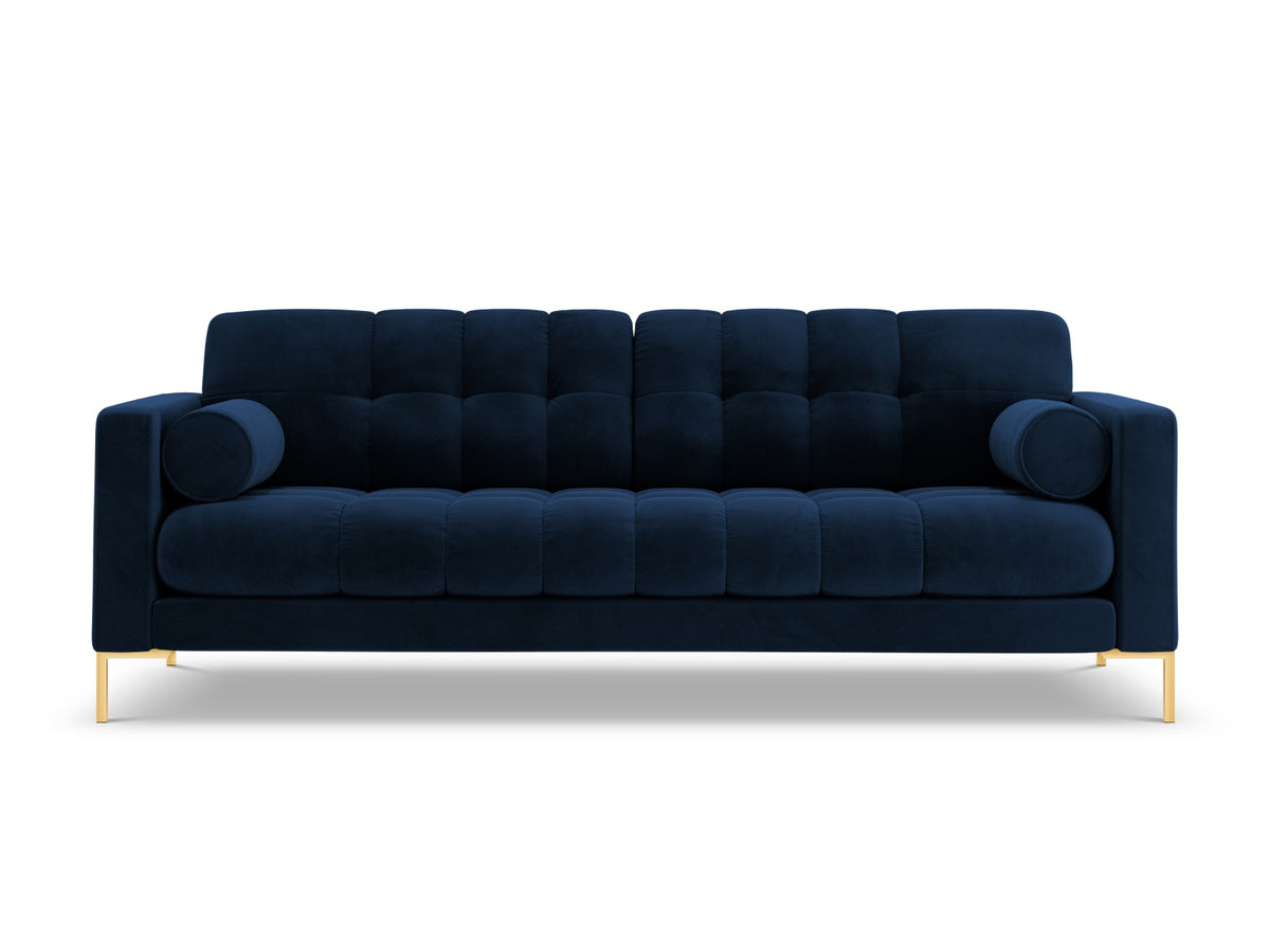 3-Sitzer Sofa Bali in Royal Blue-Bluvel präsentiert im Onlineshop von KAQTU Design AG. 3er Sofa ist von Cosmopolitan Design