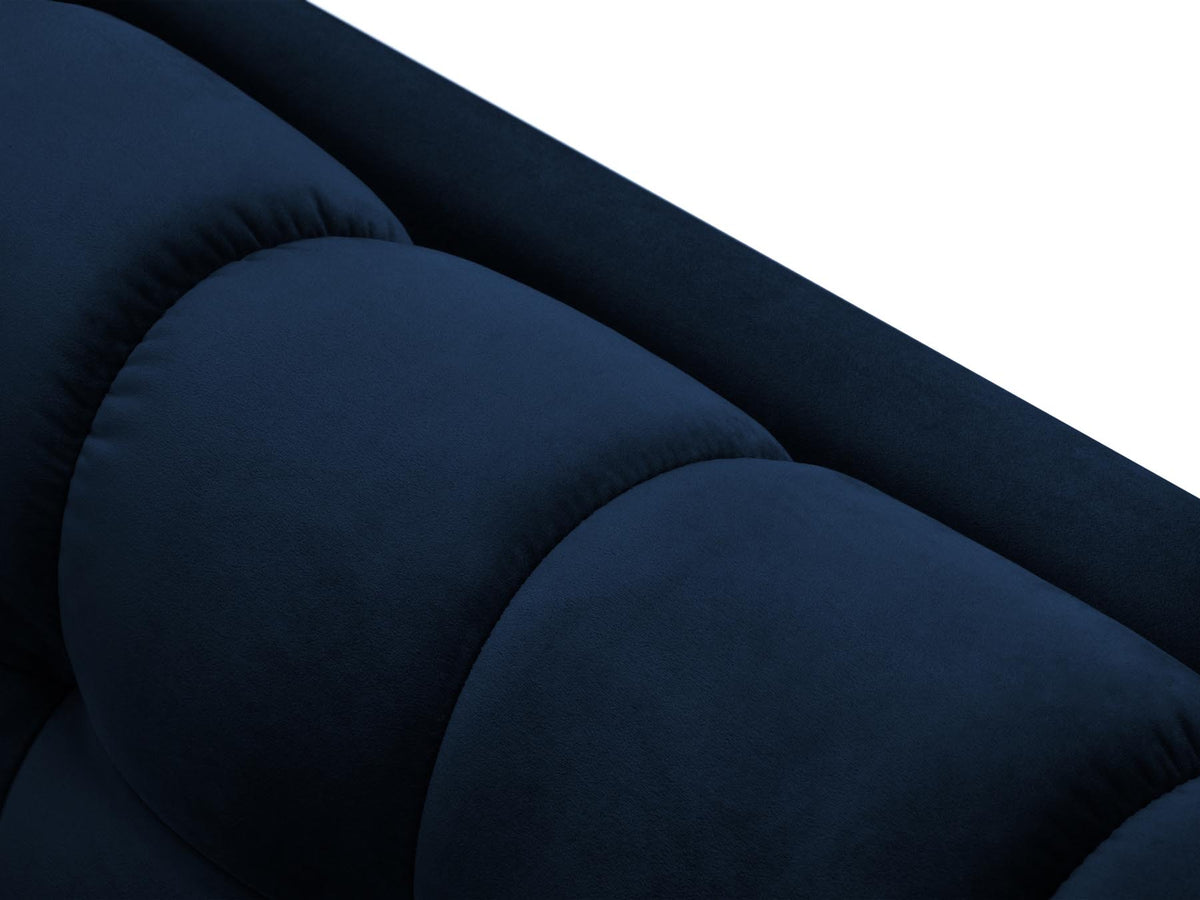 3-Sitzer Sofa Bali in Royal Blue-Bluvel präsentiert im Onlineshop von KAQTU Design AG. 3er Sofa ist von Cosmopolitan Design