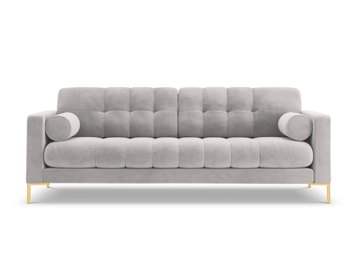 3-Sitzer Sofa Bali in Silver-Bluvel präsentiert im Onlineshop von KAQTU Design AG. 3er Sofa ist von Cosmopolitan Design