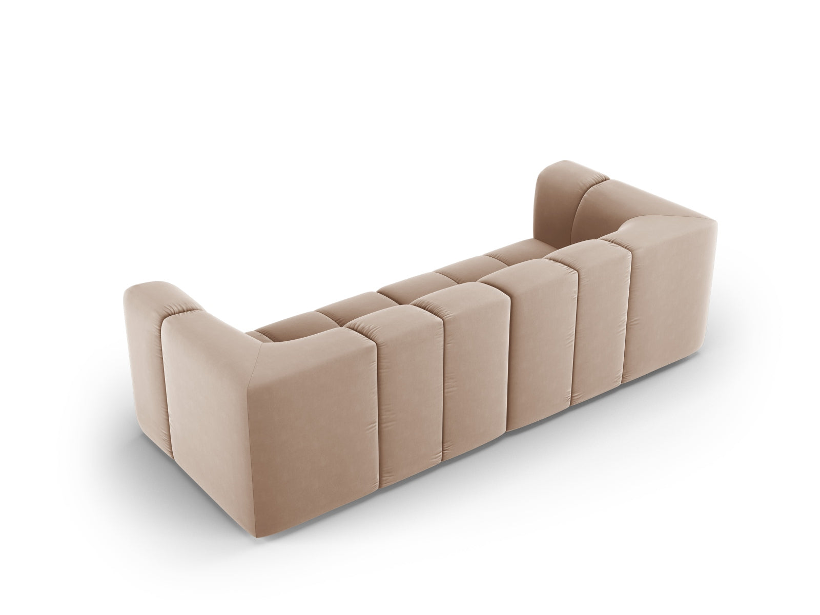Elegantes 3-Sitzer Sofa Moritz von Cosmopolitan Design, vielseitig und komfortabel, perfekt für entspannte Stunden im Wohnbereich.