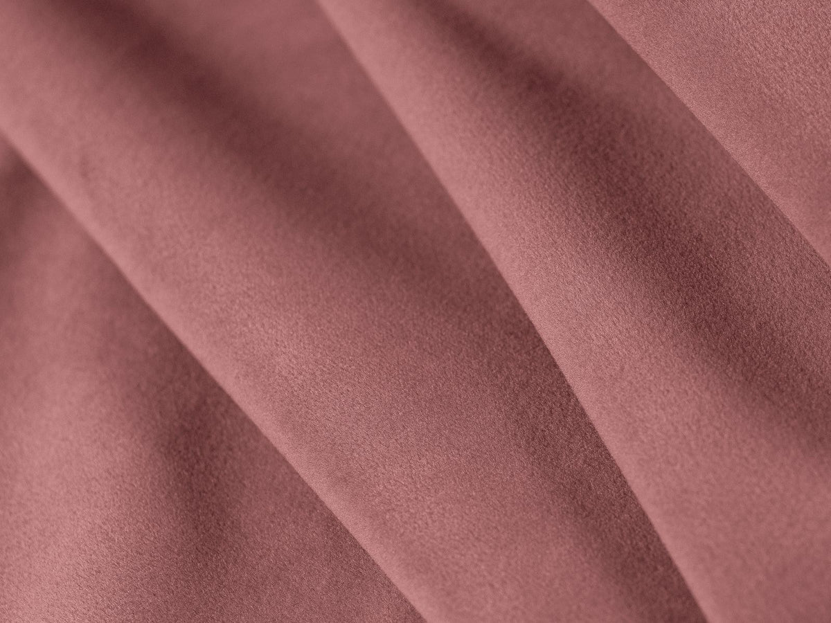 Modulares 3er Sofa Verona in Sand-Casino Samtstoff mit Massivholzrahmen und schwarzen Kunststoffbeinen, Cosmopolitan Design.