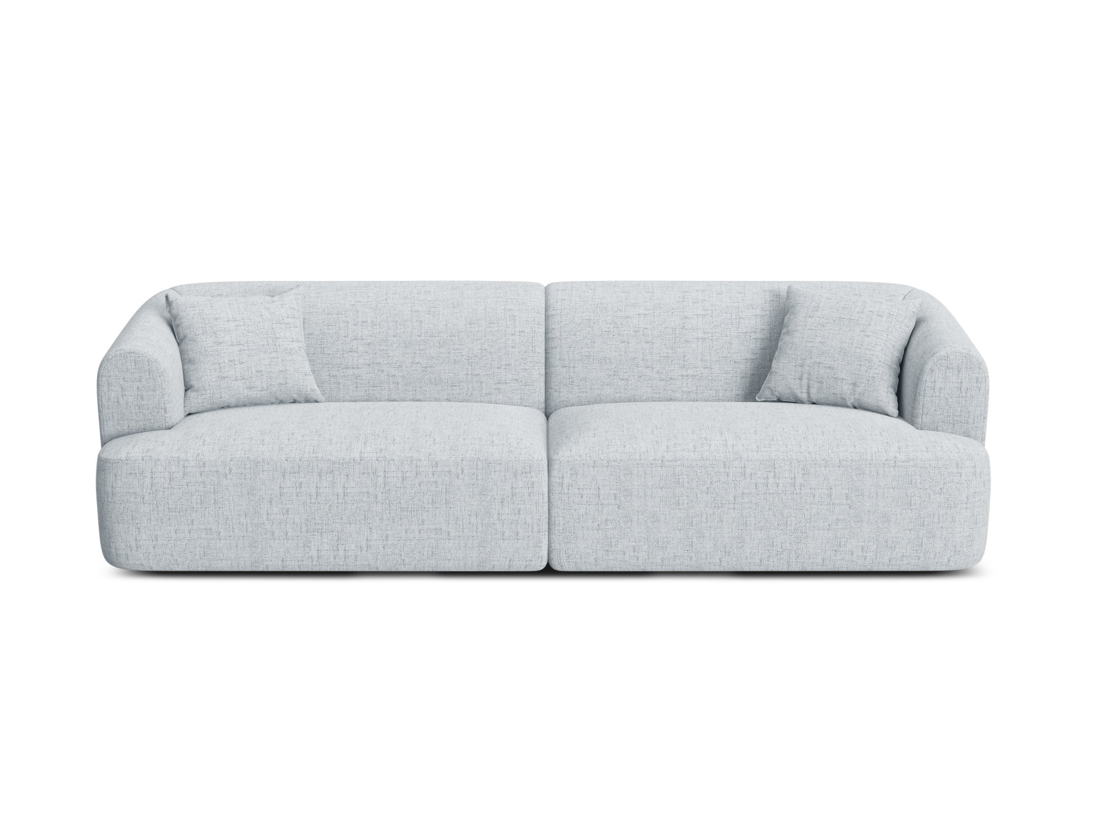 Campi Modular Sofa 4 Sitzer in Light Grey präsentiert im Onlineshop von KAQTU Design AG. 4er Sofa ist von Cosmopolitan Design