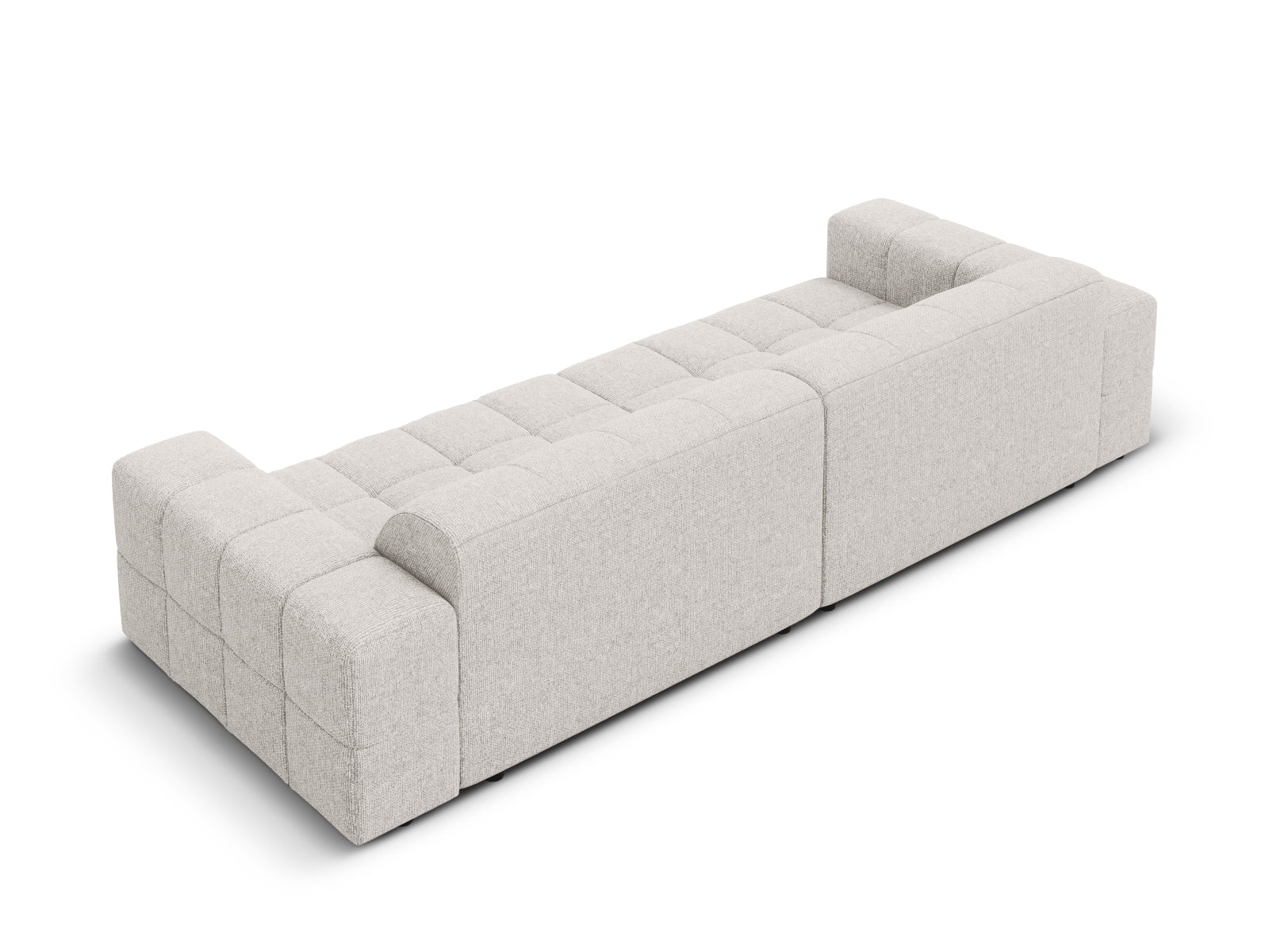 Chicago Sofa 4 Sitzer 102cm in Light Grey präsentiert im Onlineshop von KAQTU Design AG. 4er Sofa ist von Cosmopolitan Design