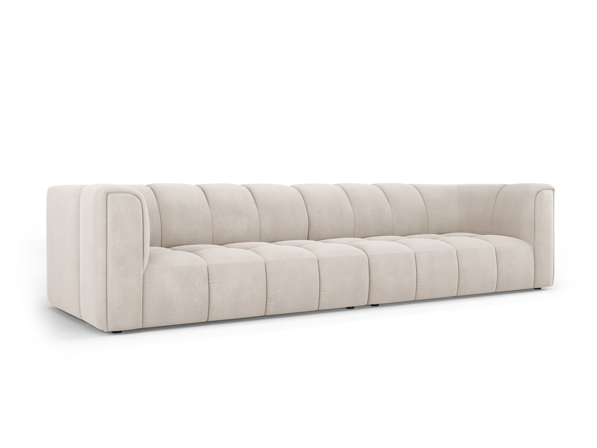 4-Sitzer Modular Sofa Moritz in Beige-Rebel präsentiert im Onlineshop von KAQTU Design AG. 4er Sofa ist von Cosmopolitan Design